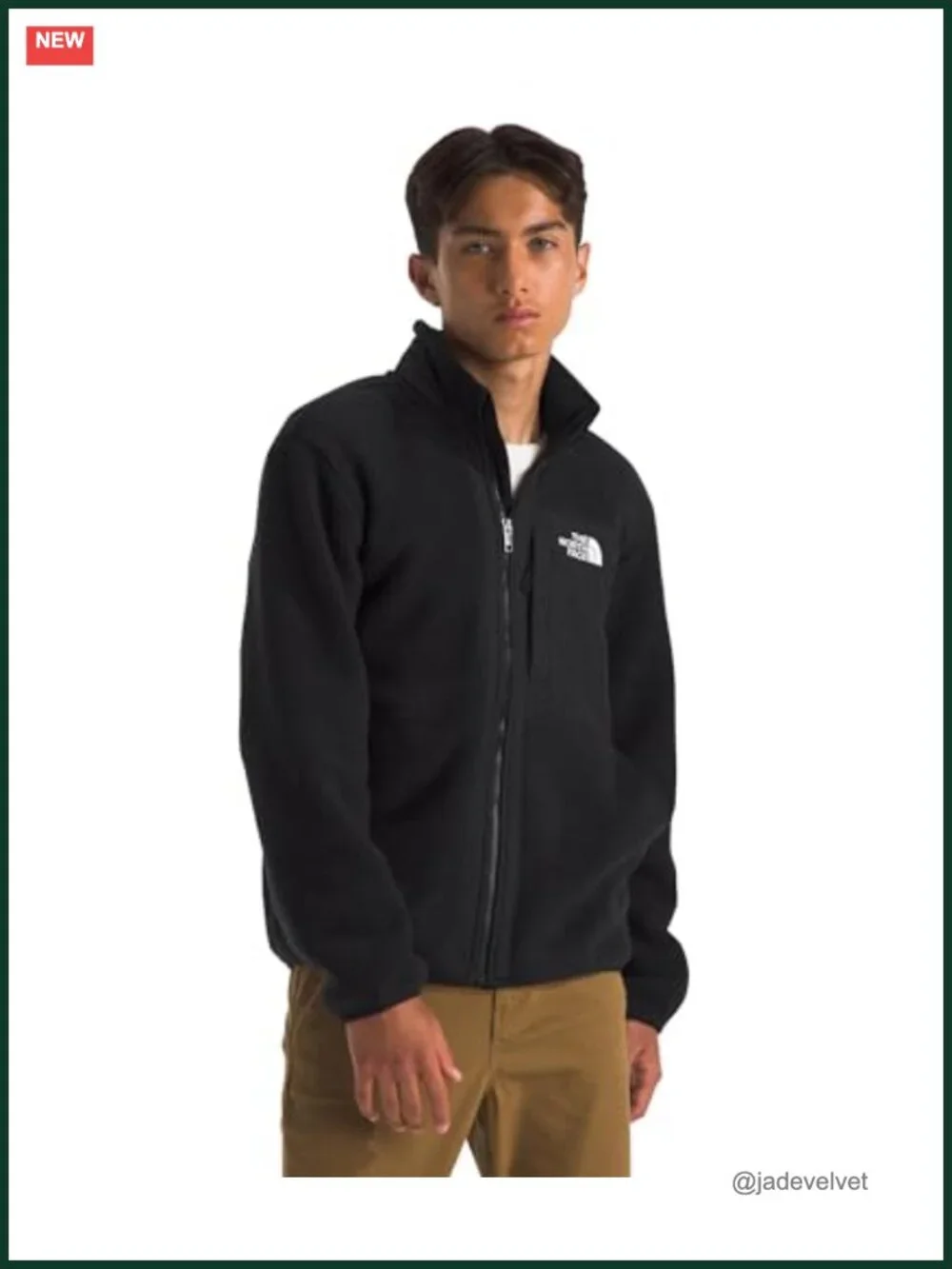 Boys' Lightweight Fleece Full Zip Jacket with Zip Chest Pocket